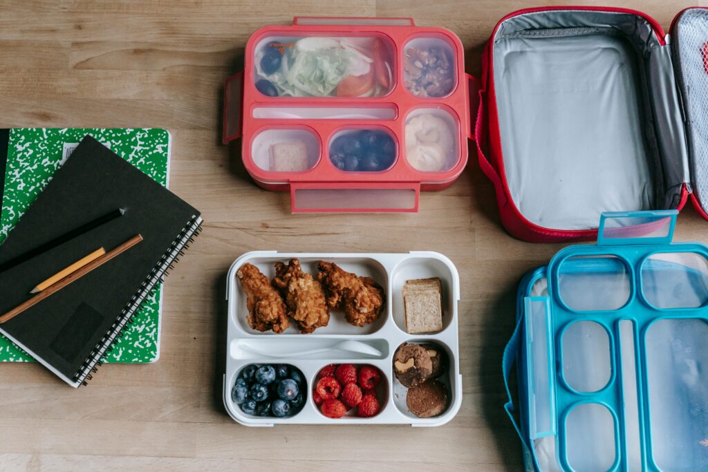 school lunch organization ideas