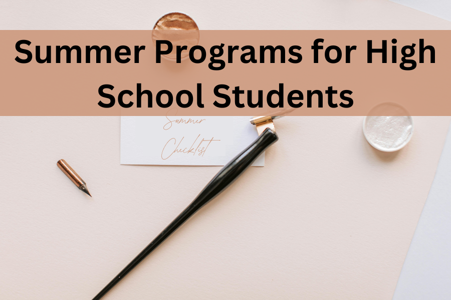 summer programs for high school students